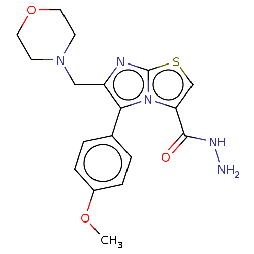 Chemical structure of BindingDB Monomer ID 50590837