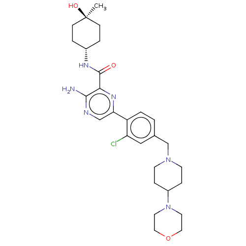 Chemical structure of BindingDB Monomer ID 50593564