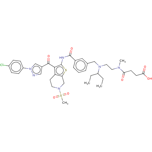Chemical structure of BindingDB Monomer ID 50596513
