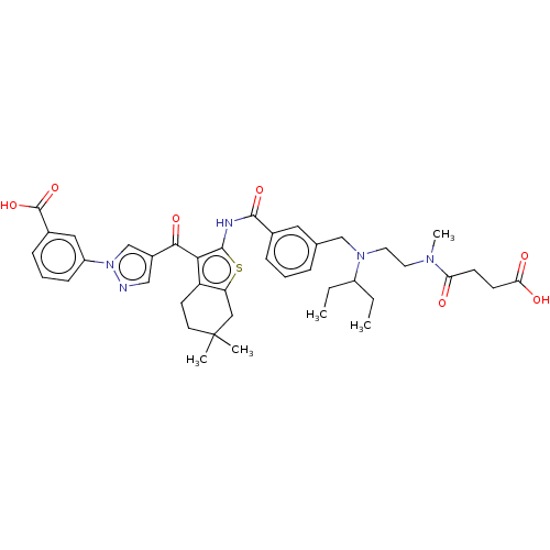 Chemical structure of BindingDB Monomer ID 50596519