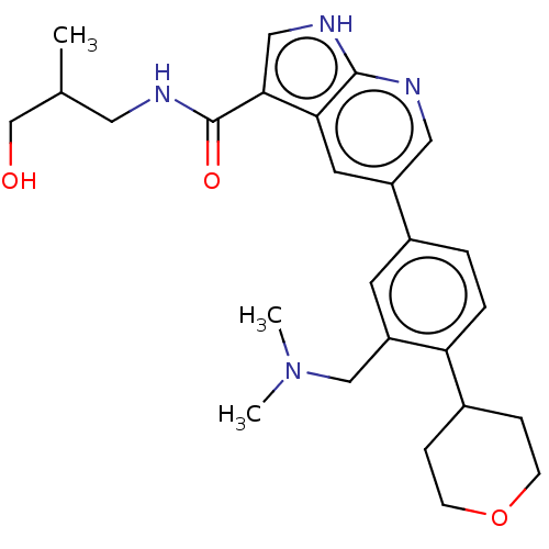 Chemical structure of BindingDB Monomer ID 50598498