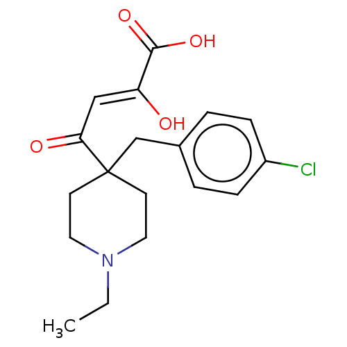 Chemical structure of BindingDB Monomer ID 50612374
