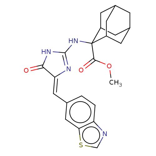 Chemical structure of BindingDB Monomer ID 50627484