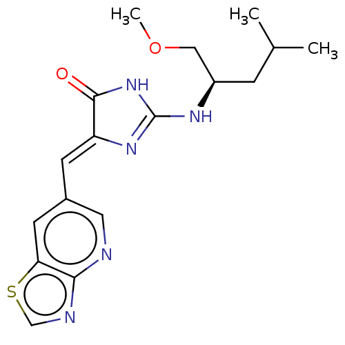 Chemical structure of BindingDB Monomer ID 50631429
