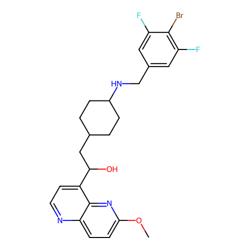 Chemical structure of BindingDB Monomer ID 50653642