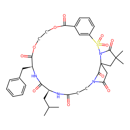 Chemical structure of BindingDB Monomer ID 50654360