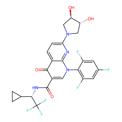 Chemical structure of BindingDB Monomer ID 50655171