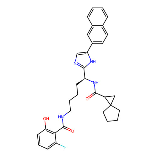 Chemical structure of BindingDB Monomer ID 50657154