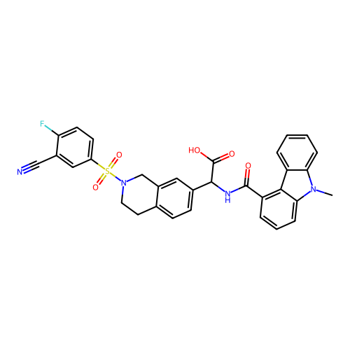 Chemical structure of BindingDB Monomer ID 50657263