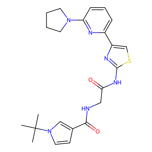 Chemical structure of BindingDB Monomer ID 50658498