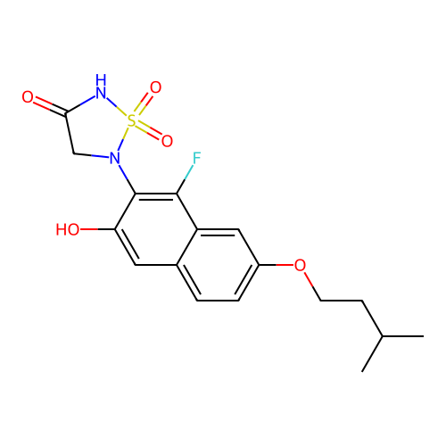 Chemical structure of BindingDB Monomer ID 50663674
