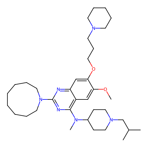 Chemical structure of BindingDB Monomer ID 50664545