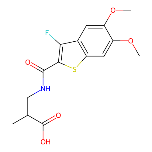 Chemical structure of BindingDB Monomer ID 50668156