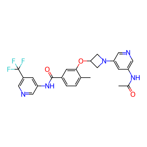 Chemical structure of BindingDB Monomer ID 535994