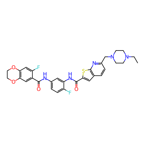 Chemical structure of BindingDB Monomer ID 540157