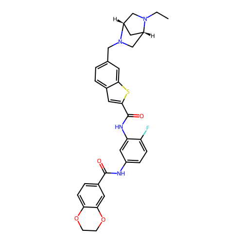 Chemical structure of BindingDB Monomer ID 540173