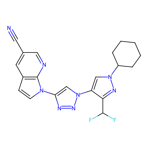 Chemical structure of BindingDB Monomer ID 540202