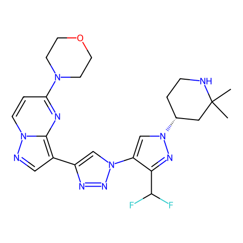 Chemical structure of BindingDB Monomer ID 540222