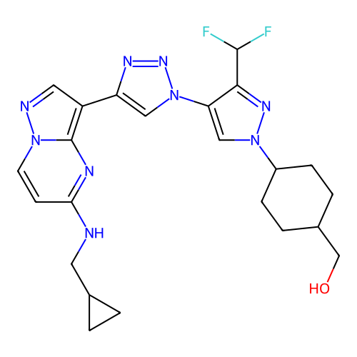 Chemical structure of BindingDB Monomer ID 540230
