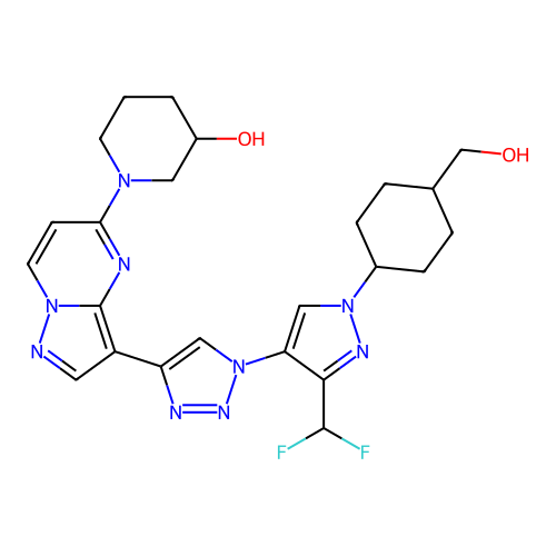 Chemical structure of BindingDB Monomer ID 540236