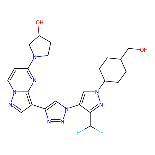 Chemical structure of BindingDB Monomer ID 540237