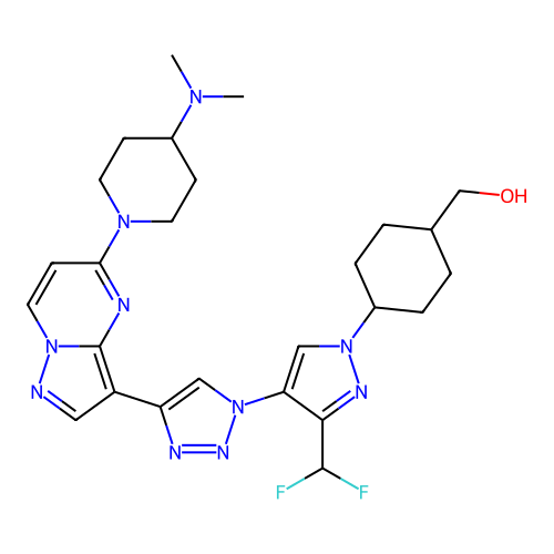 Chemical structure of BindingDB Monomer ID 540238