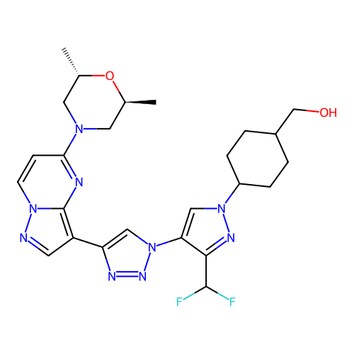 Chemical structure of BindingDB Monomer ID 540245