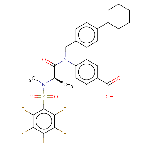 Chemical structure of BindingDB Monomer ID 543847