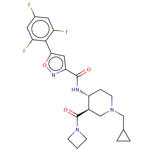 Chemical structure of BindingDB Monomer ID 549691