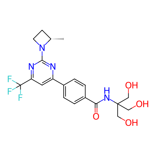 Chemical structure of BindingDB Monomer ID 66800