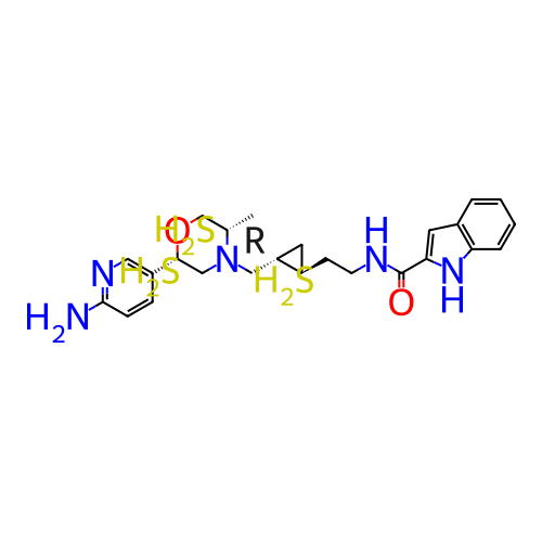 Chemical structure of BindingDB Monomer ID 66836