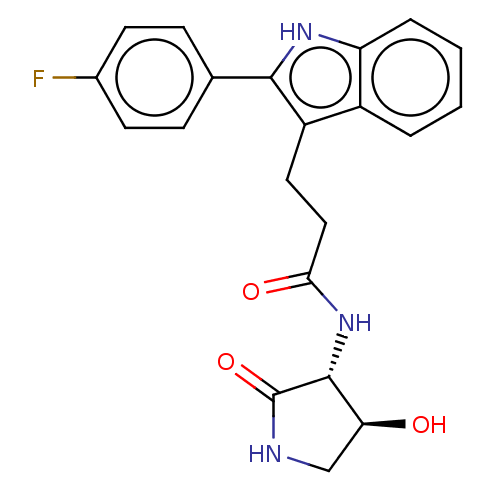 Chemical structure of BindingDB Monomer ID 615214