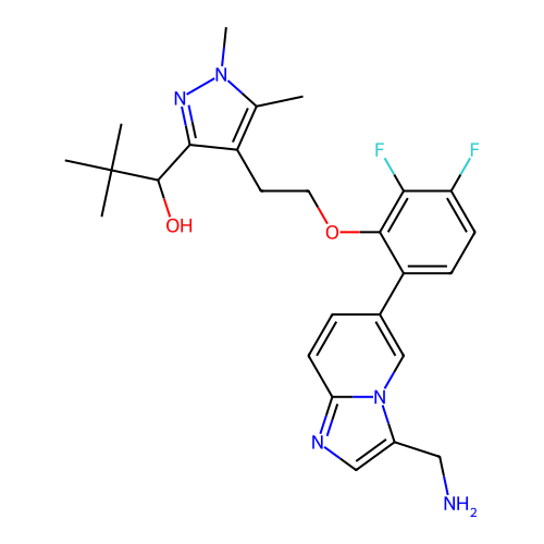 Chemical structure of BindingDB Monomer ID 625014