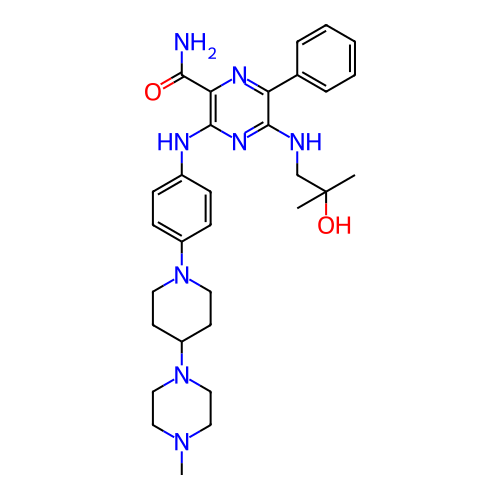 Chemical structure of BindingDB Monomer ID 698813