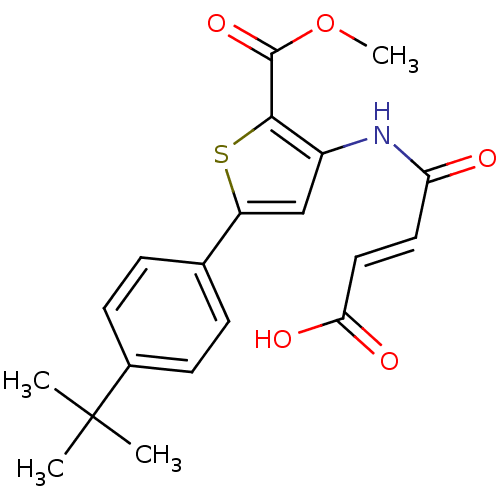 Chemical structure of BindingDB Monomer ID 71248