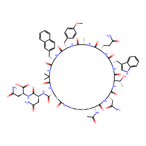 Chemical structure of BindingDB Monomer ID 784722