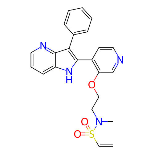 Chemical structure of BindingDB Monomer ID 791181