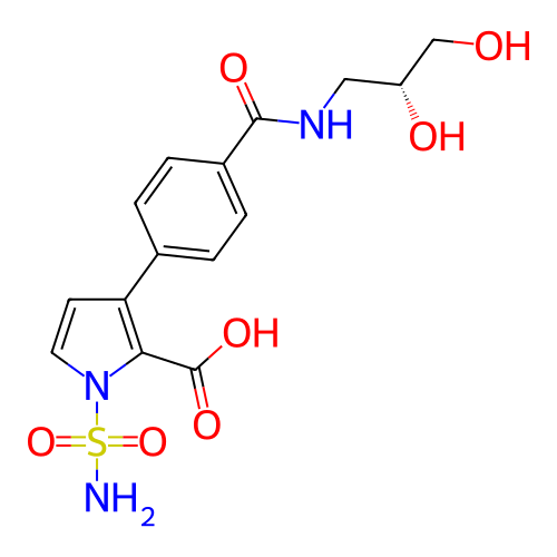 Chemical structure of BindingDB Monomer ID 791613