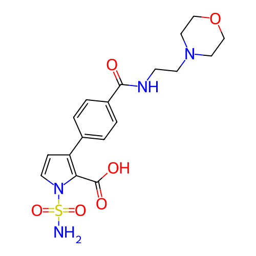 Chemical structure of BindingDB Monomer ID 791614