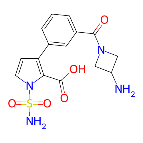 Chemical structure of BindingDB Monomer ID 791621