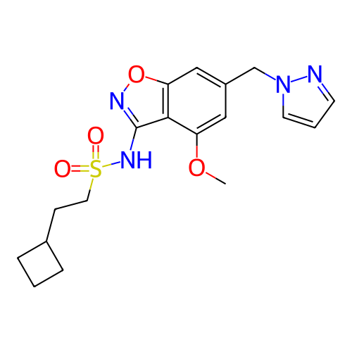 Chemical structure of BindingDB Monomer ID 791847