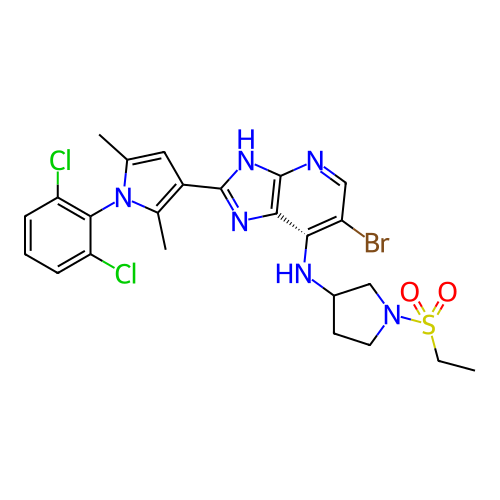 Chemical structure of BindingDB Monomer ID 791945