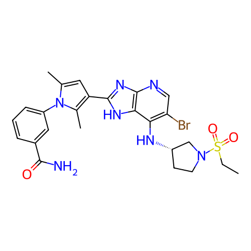 Chemical structure of BindingDB Monomer ID 791952