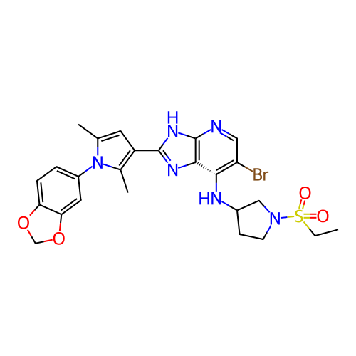 Chemical structure of BindingDB Monomer ID 791977