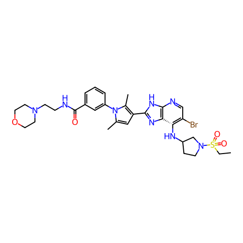 Chemical structure of BindingDB Monomer ID 791997