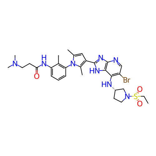 Chemical structure of BindingDB Monomer ID 792007