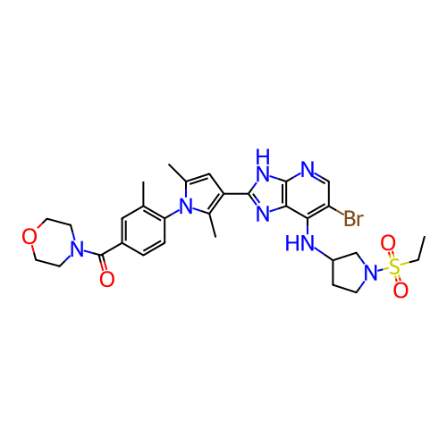 Chemical structure of BindingDB Monomer ID 792026