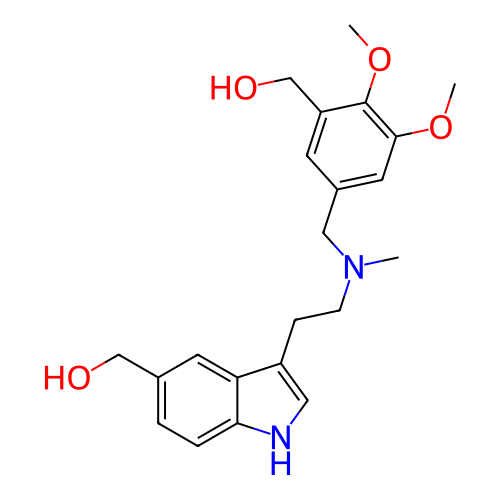 Chemical structure of BindingDB Monomer ID 792055