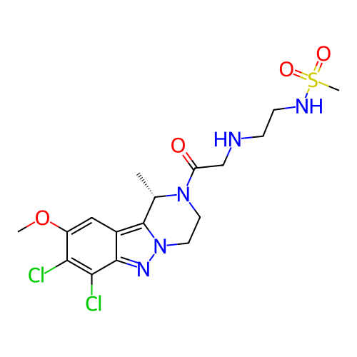 Chemical structure of BindingDB Monomer ID 805447