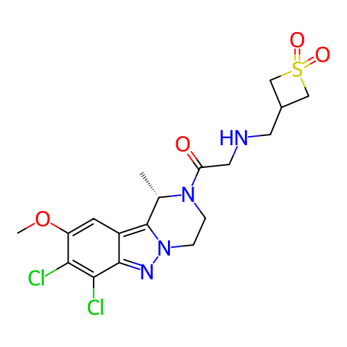 Chemical structure of BindingDB Monomer ID 805458